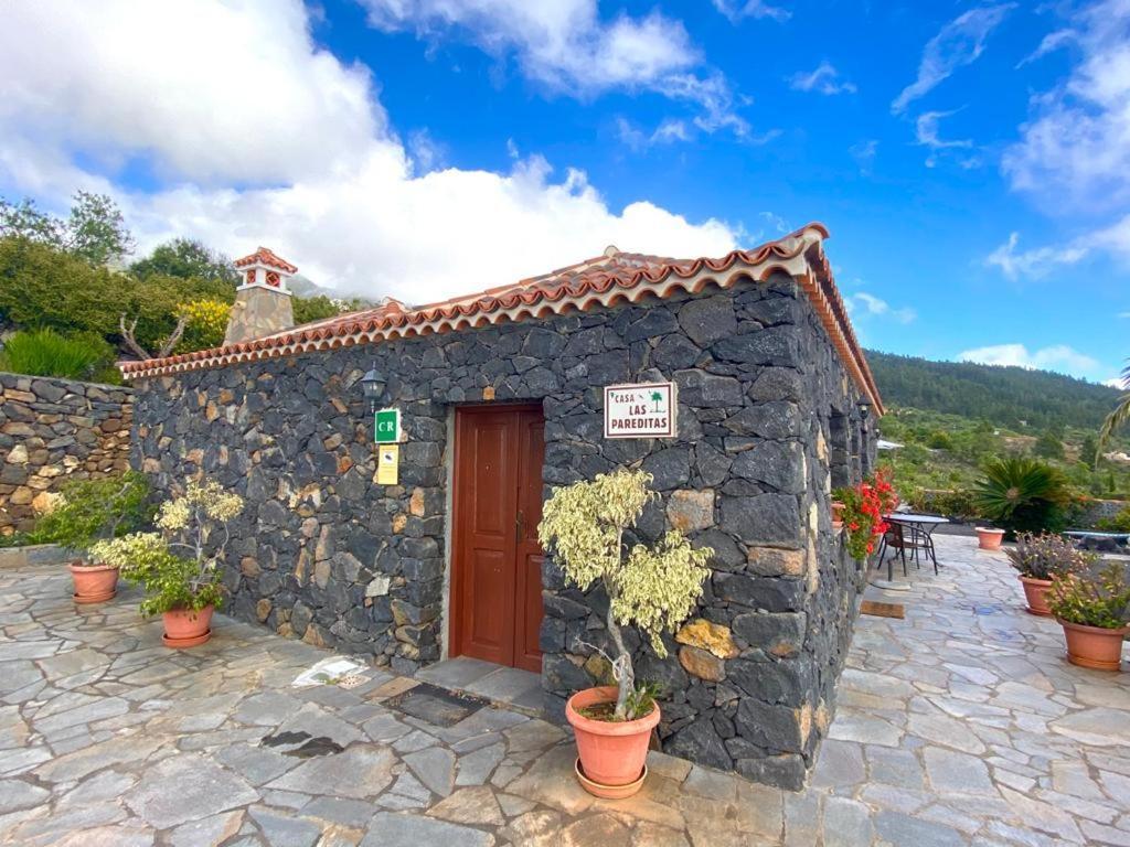Climatized Pool Free Wifi Casa Rural Las Pareditas Tijarafe Bagian luar foto