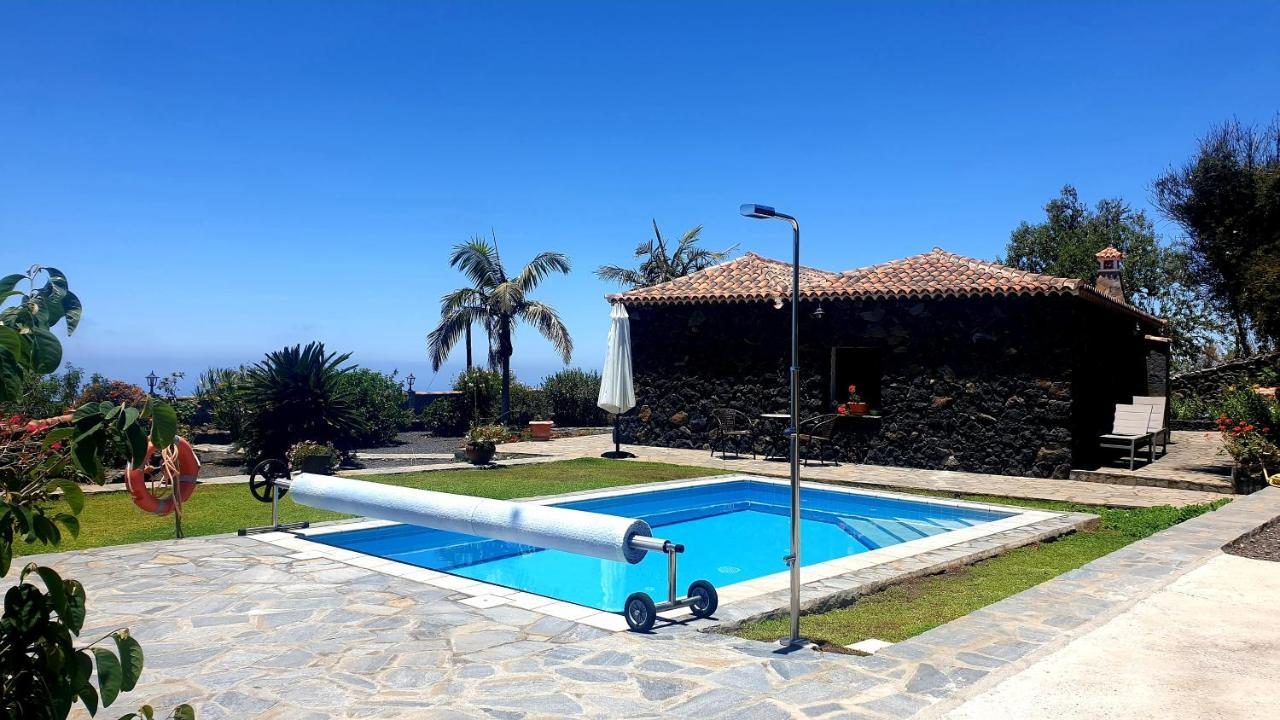 Climatized Pool Free Wifi Casa Rural Las Pareditas Tijarafe Bagian luar foto