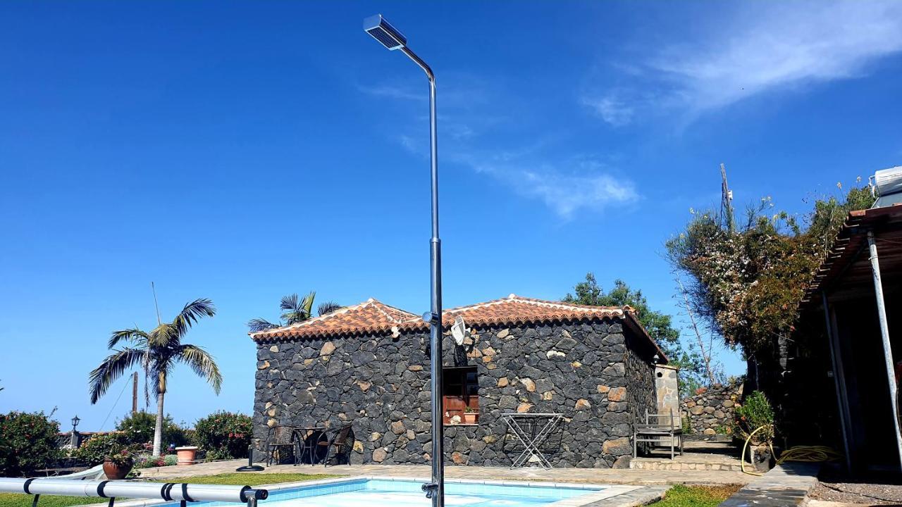 Climatized Pool Free Wifi Casa Rural Las Pareditas Tijarafe Bagian luar foto